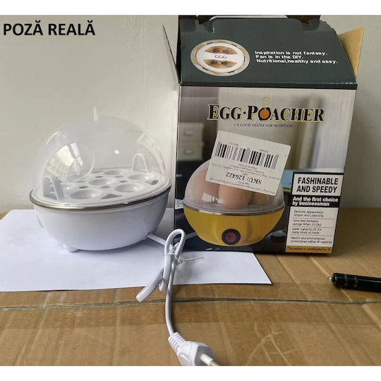 Alista Home Βραστήρας Αυγών 7 Θέσεων 350W Λευκός