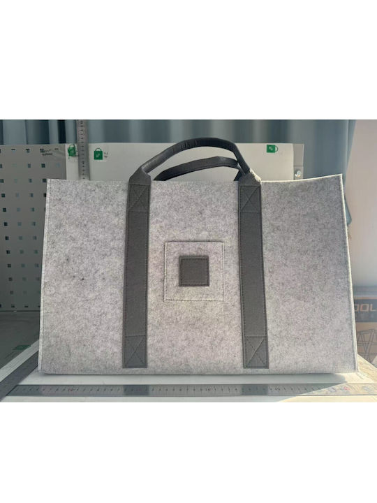 Alista Home Coș Textil De Depozitare Lemne 50x34x32cm Gri