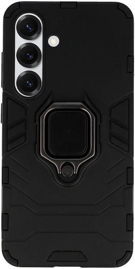 Ring Back Cover Silicone / Plastic Black (Galaxy S25)