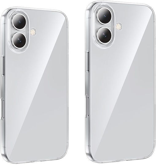 Borofone Back Cover Silicone 1.1mm Transparent (iPhone 16 Plus)