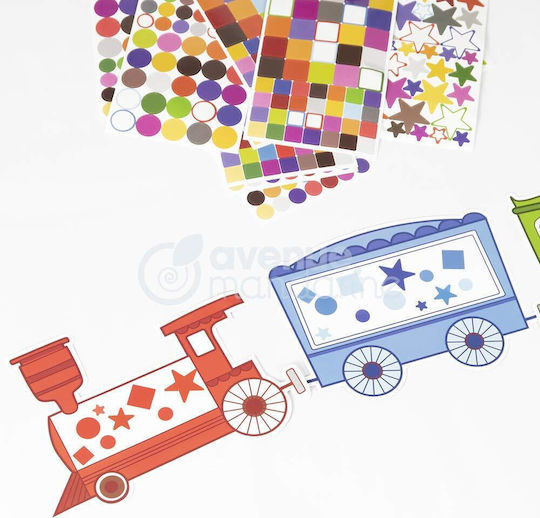 Train Construction Stickers