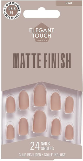Elegant Touch Mink Nude Falsche Nagelspitzen in Beigem Farbton 24 Stück S0591183