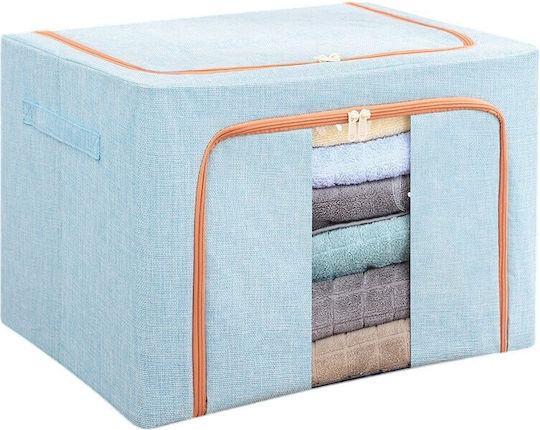 Alista Home Casetă Textilă Depozitare Haine Albastră 60x42x40cm