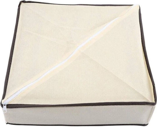 Alista Home Husă De Depozitare Din Plastic Pentru Șosete / Cravate Bej 32x32x10cm