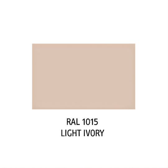 Elastotet Spray Paint Quantum Acrylic with Shiny Effect Light Ivory RAL 1015 400ml