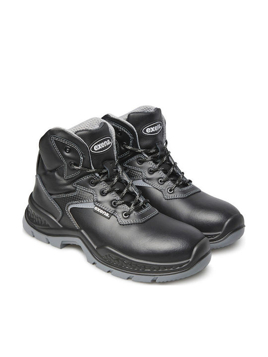 Exena Boots Work Black with Certification FO ,SR