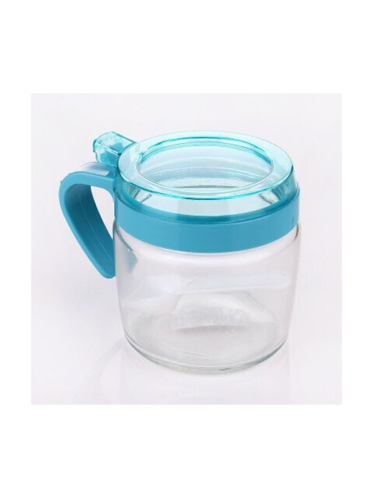 Alista Home Vază pentru Zahăr cu Capac Sticlă Transparentă 180ml