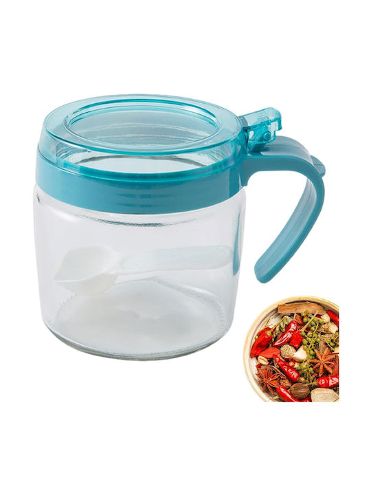 Alista Home Vază pentru Zahăr cu Capac Sticlă Transparentă 180ml