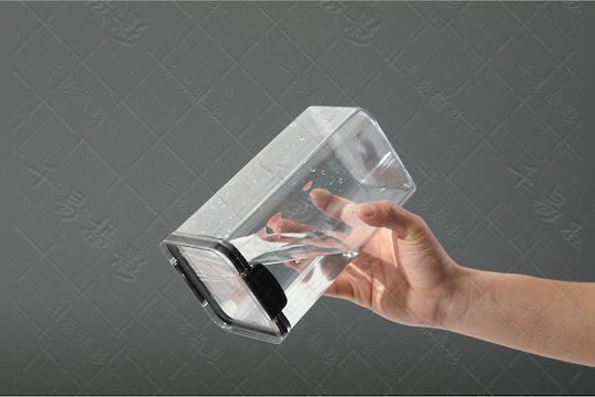 Alista Home Vază Cereale cu Capac Plastic Transparent 700ml