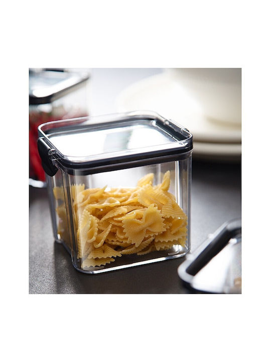 Alista Home Vază Cereale cu Capac Plastic Transparent 700ml 1 Bucată