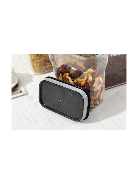 Alista Home Vază Cereale cu Capac Plastic Transparent 2000ml 1 Bucată