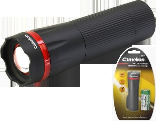 Camelion LED Flashlight with Maximum Brightness 60lm