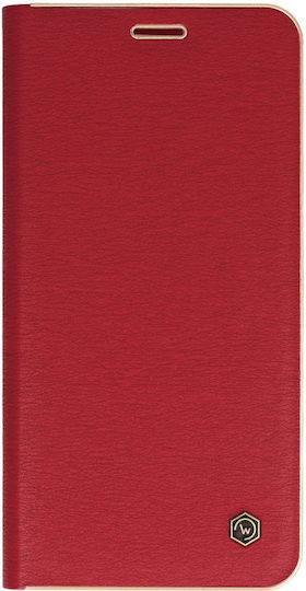 Wonder Back Cover Δερμάτινο Κόκκινο (Redmi Note 13 4G)