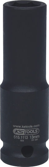 Ks Tools Nuss Spritzfilter Wasserhahn mit Vierkant-Antrieb 1/2" Durchmesser 13mm 1Stück