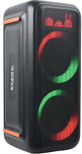Ibiza Sound Boxă Bluetooth 30W cu Radio Neagră GRAFFIK600