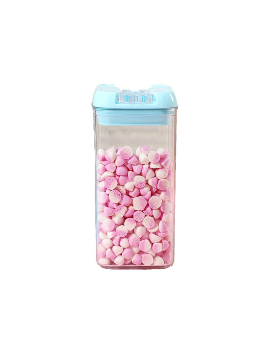 Alista Home Caseta Cereale Cu Capac Plastic Albastru 1200ml 1 Bucată