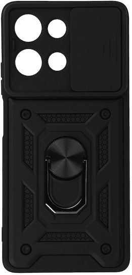 Back Cover Σιλικόνης / Πλαστικό Μαύρο (Moto G75)