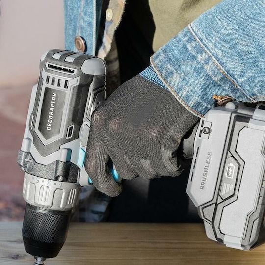 Cecotec Cecotec Raptor Perfect Drill 4020 Ultra Battery Power Drill Driver Brushless 20V 1x4Ah