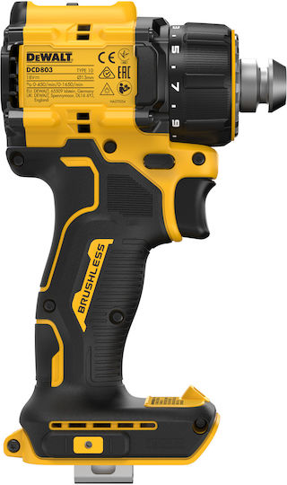 DEWALT Dcd803nt Li Ion Winkel Schlagbohrmaschinen Bohrschrauber Batterie Solo Bürstenlos 18V