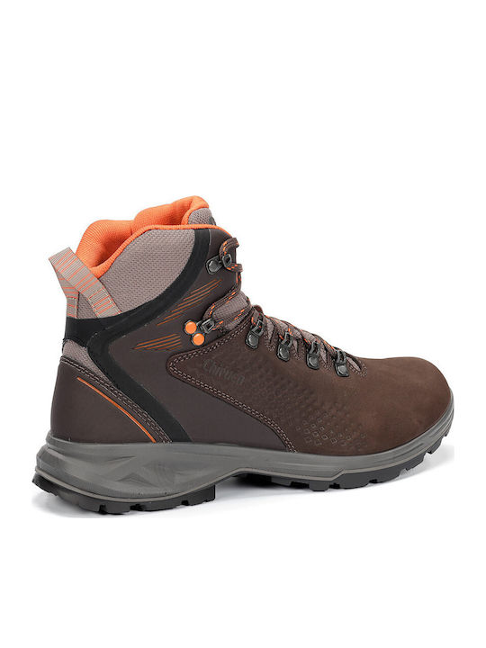 Chiruca Men's Hiking Waterproof Boots with Gore-Tex Membrane Brown