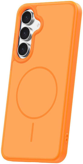 Frame Thin Mag Case Samsung Galaxy S25 Orange