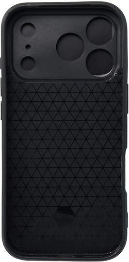 Back Cover Σιλικόνης / Πλαστικό Μαύρο (iPhone 17 Pro)