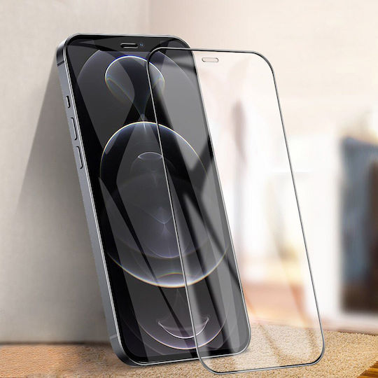 Ceramic Full Glue Tempered Glass Μαύρο (Galaxy A36)