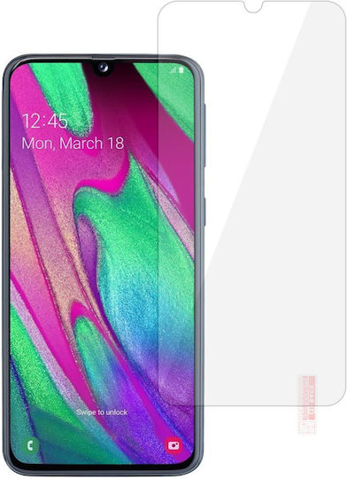 Orange Tempered Glass (Galaxy A40)