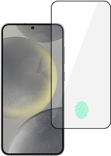 Tel1 5D Adeziv complet Tempered Glass Negru (Galaxy S24)