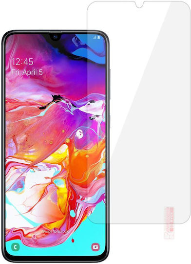 Orange Tempered Glass (Galaxy A70)