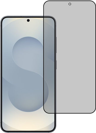 Privacy Tempered Glass Negru (Galaxy S25+)