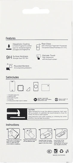 TelForceOne 2.5D 0.3mm Tempered Glass 10τμχ (Nokia G10)