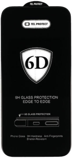 Tel Protect Full Glue 6d Tempered Glass Xiaomi 17 Pro Max Black