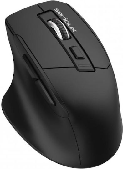 Serioux SRXM-OPM168 Ενσύρματο Ποντίκι Μαύρο