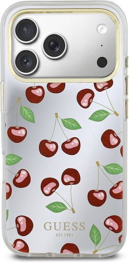 Guess Tpu Glitter Cherry Magsafe Case Iphone 17 Pro
