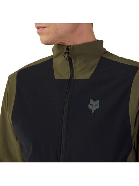 Fox Μπουφάν Εργασίας με Επένδυση Fleece Πράσινο