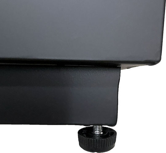 Marhome Set 3 Planters Metal Black