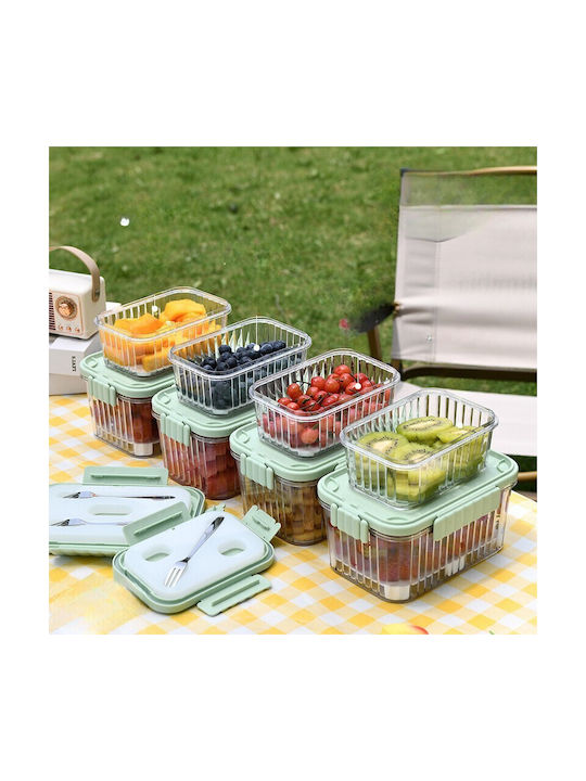 Alista Home Cutie De Prânz Din Plastic Transparent 1.5lt