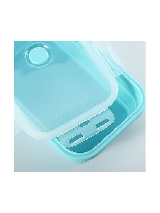 Alista Home Set Cutii De Prânz Din Silicon Albastre 3 Bucăți
