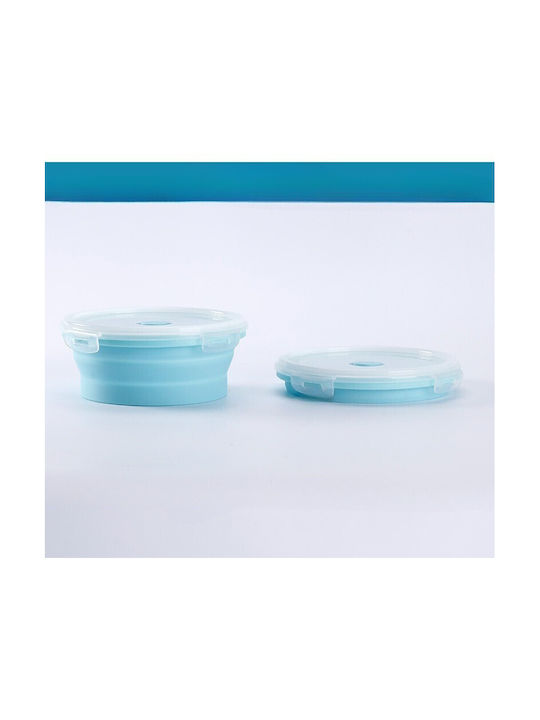 Alista Home Set Cutii De Prânz Din Silicon Albastre 2 Bucăți