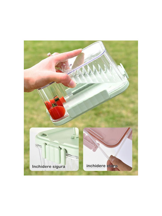 Alista Home Cutie De Prânz Din Plastic Transparent 550ml