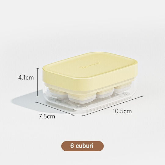 Alista Home Păghetoare Cub din Silicon Galbenă 125157