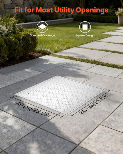 Vevor Φρεάτιο 60x60cm JGJKJFTSJGJKATG7Y001V0