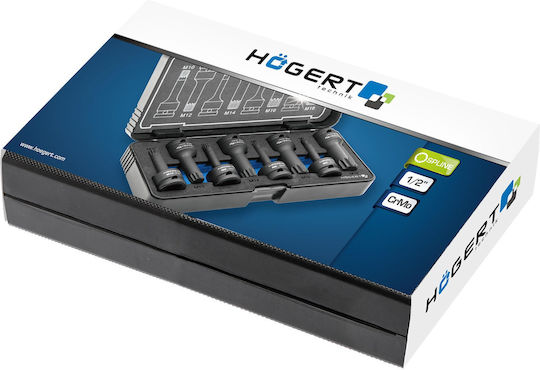Högert Σετ 8 Κλειδιά Torx