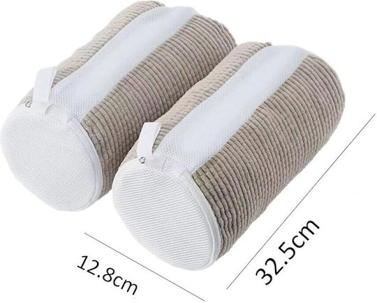 Beutel Für Schuhwäsche Alista Home Waschmaschine Weiche Fasern Innen Reißverschluss 360 Grad Reinigung 39x19 Cm Hellgrau Beutel Für Schuhwäsche Alista Home Waschmaschine Weiche Fasern Innen Reißverschluss 360 Grad Reinigung 39x19 Cm Hellgrau