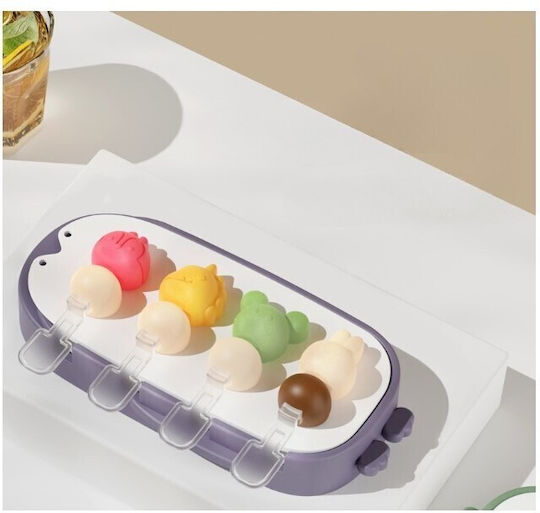 Alista Home Bakeware Tin Ice Cream Ice Lolly Silicone 21x12.8x3cm