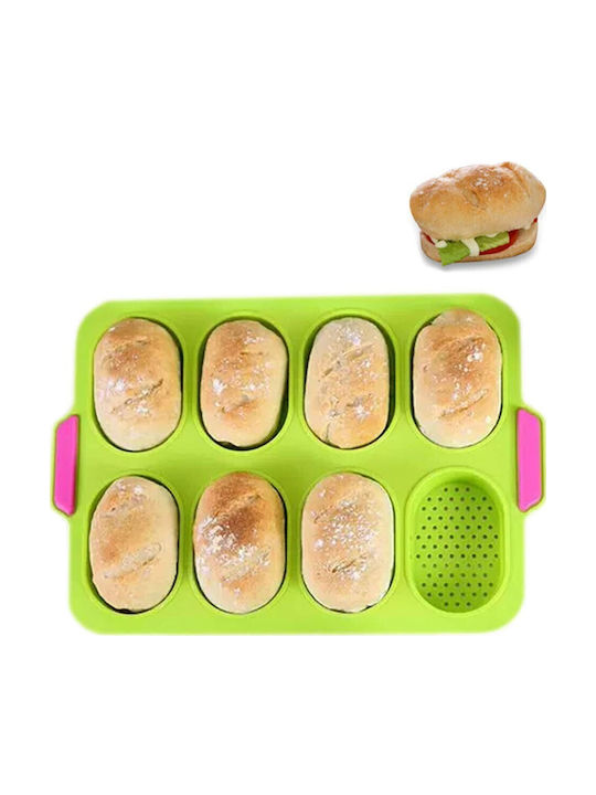 Alista Home Formă Tăvi și Tăvi Pentru Copt Pentru Pâine Din Silicon 34.5x23.8x2.5cm