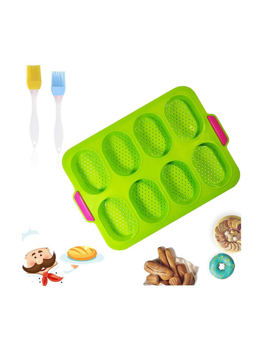 Alista Home Formă Tăvi și Tăvi Pentru Copt Pentru Pâine Din Silicon 34.5x23.8x2.5cm