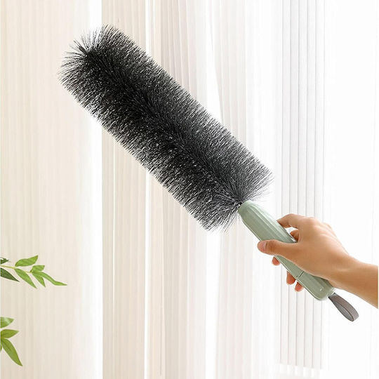 Perie Multifuncțională 2în1 Alista Home Pentru Curățarea Prafului 38 X 11 Cm Perie Burete Verde