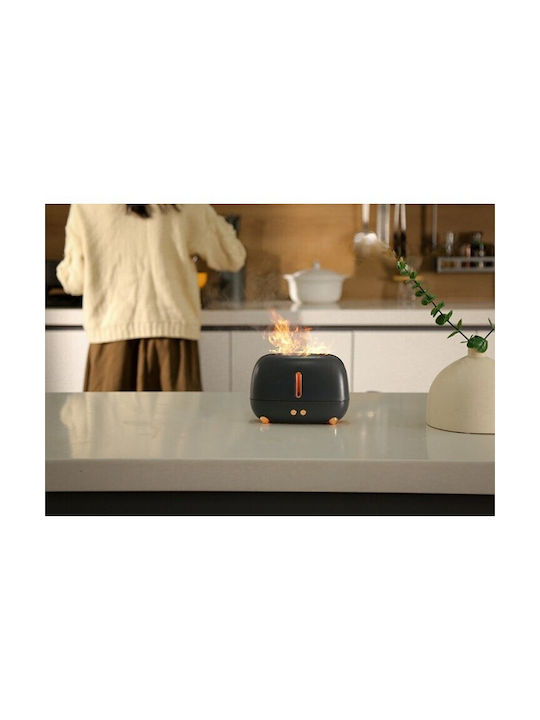 Alista Home Led Συσκευή Αρωματοθεραπείας Υπερήχων με Χρονοδιακόπτη Μαύρη 250ml 123974